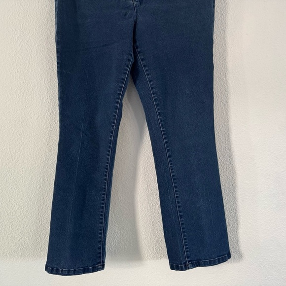 Denim Bootcut Tummy Control Stretch Slimming Size 14 Petite Short Style & Co - Picture 6 of 16